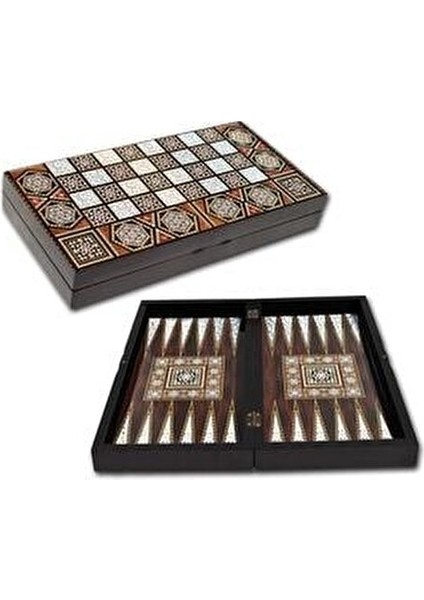 Star Masif Sedef Tavla Büyük Boy Yerli Üretim 25,40x48 cm 2 Parça Oyun Takımı fiyatları