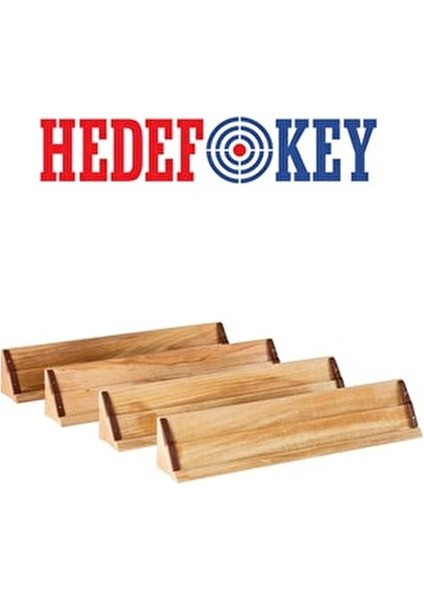 Ahşap Istaka ve Beyaz Melamin Taşlarla Okey Takımı 4 Adet Istaka 106 Adet Taş fırsatları