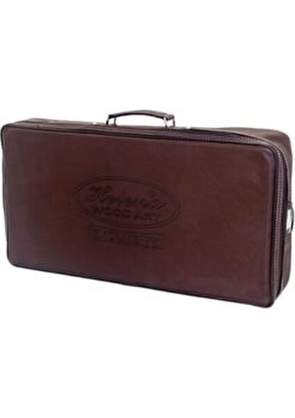 Oyun Takımı Ahşap Mozaik Desenli 52 x 30 x 7 cm 15 Açık 15 Koyu Pul