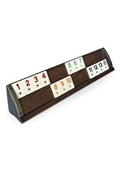 Ahşap Okey Takımı 106 Parça Doğal Ahşap Renkler ile Eğlenceli Oyun