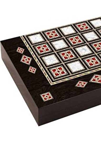 Star Polyester Antik Tavla Sedefli Oyun Takımı Yerli Üretim 48,5 cm x 26,5 cm modelleri