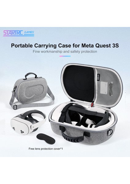 Startrc Games Meta Quest 3s / Quest 3 / Quest 2 Kar Tanesi Kumaş Taşıma Çantası Için Saklama Çantası (Yurt Dışından) fiyatları