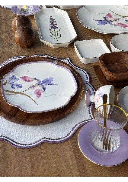 Kahvaltı Takımı Iris Akasya 62 Parça 6 Kişilik fırsatları