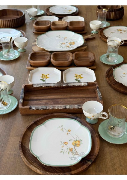 Kahvaltı Takımı Peachy 54 Parça 6 Kişilik fiyatları