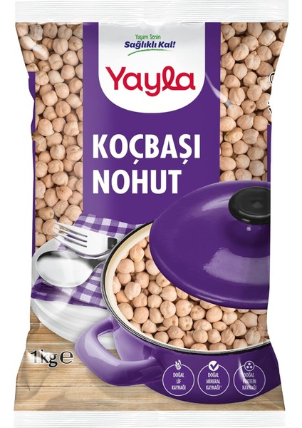 Yayla Koçbaşı Nohut 9 Mm, 1 kg fiyatları