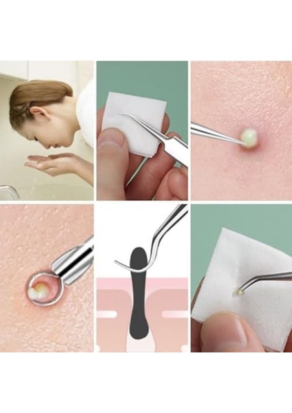 Bakgelal 11 Parça Siyah Nokta Temizleyici Cilt Bakım Komedon Seti