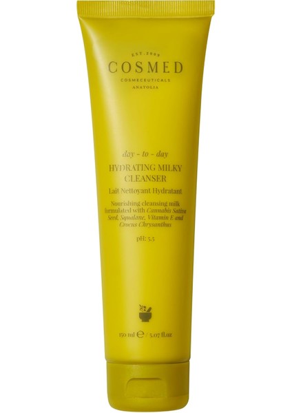 Cosmed Yüz Temizleme Sütü Kuru Ciltler Için Temizleyici