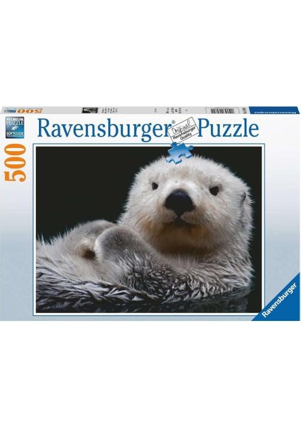 Puzzle 16980 - Tatlı Küçük Otter - 500 Parça Yapboz 10 Yaşından Büyük Çocuklar ve Yetişkinler Için, Hayvan Motifli Yapboz