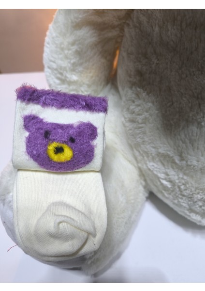 Kız Çocuk Peluş Detaylı Çorap Yumuşacık Nefes Alabilir Terletmez modelleri