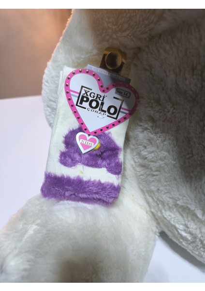 Kız Çocuk Peluş Detaylı Çorap Yumuşacık Nefes Alabilir Terletmez indirimleri