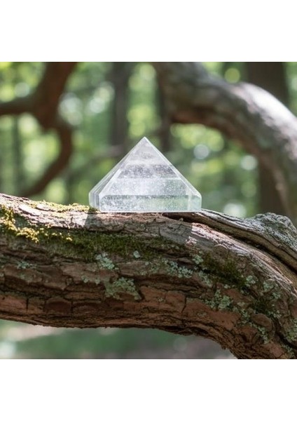 Kristal Kuvars Taşı Piramit fiyatları