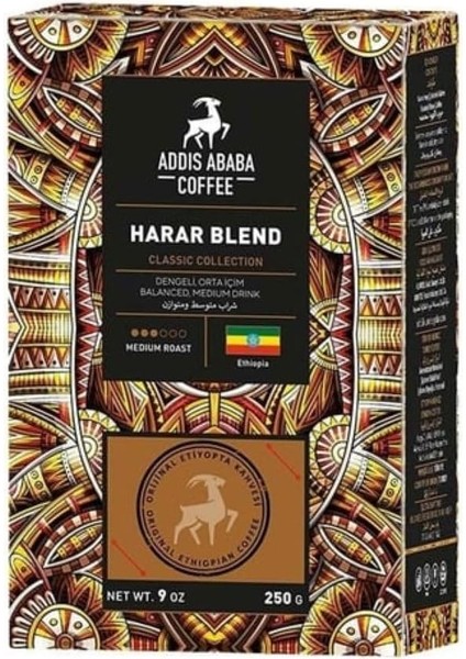 Addis Ababa Harar Blend Çekirdek 250G
