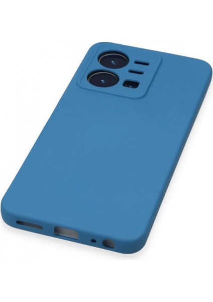 Vivo Y35 Kılıf Nano Içi Kadife Silikon - Mavi (K95) indirimleri