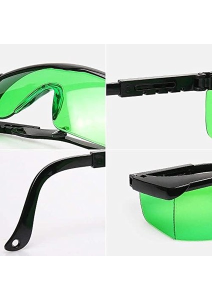 KBL1G Yeşil Çizgi Izleme ve Epilasyon Gözlüğü, Yeşil/siyah modelleri