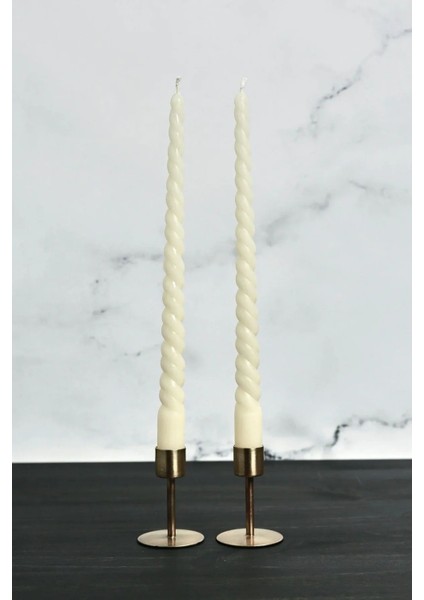 Şamdan Mum 2’li Set