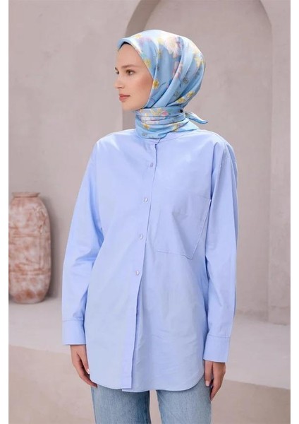 Saf Ipek Eşarp 4210D (T)-54