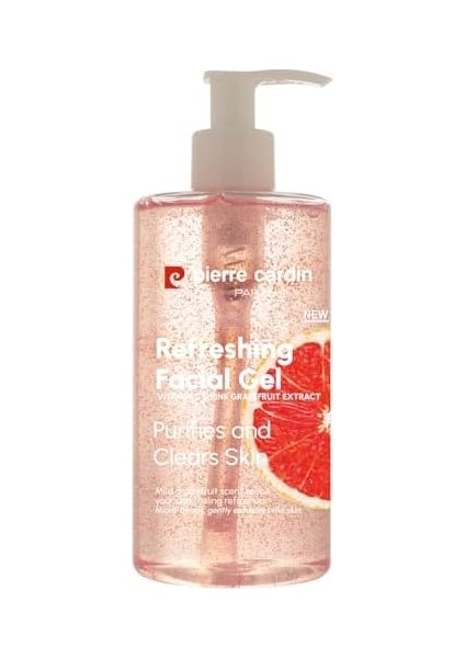 Pierre Cardin Refreshing Facial Cleanser With Vitamin C & Pink Grapefruit Extract-Köpük Jel 350 ml