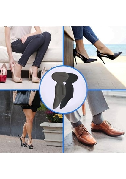 SP08 - Yapışkanlı Topuk Koruma | Vurma Önleyici ve Ayakkabı Daraltma Için Yumuşak Ark Destekli Ped