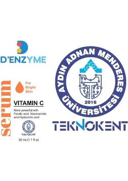 D&apos;enzyme Vitamin C Aydınlatıcı Serum-(Wıth Ferulıc Acıd, Nıacınamıde And Hyaluronıc Acıd)