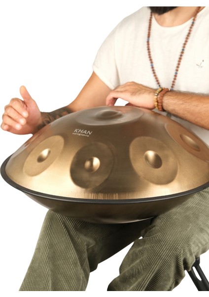 Origin | 9 Nota Handpan – Re Minör | Çelik-Titanyum El Yapımı Meditasyon Enstrümanı fiyatları