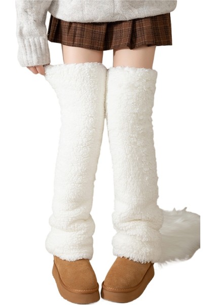 Kış Mercan Kadife Dizin Üzerinde Çorap Termal Çorap (Yurt Dışından)