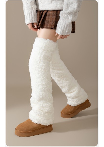 Kış Mercan Kadife Dizin Üzerinde Çorap Termal Çorap (Yurt Dışından) fiyatları