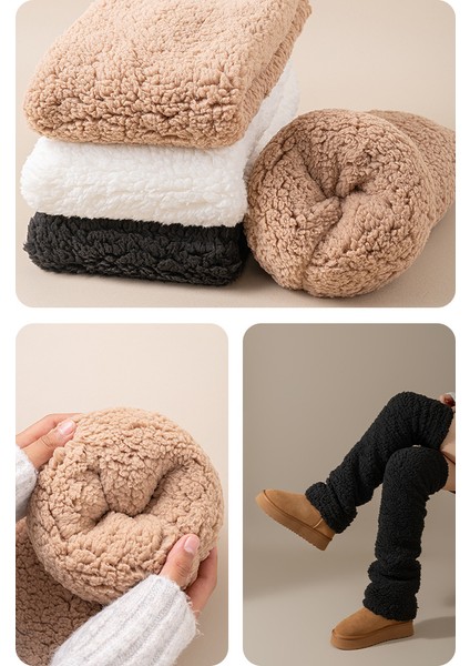 Kış Mercan Kadife Dizin Üzerinde Çorap Termal Çorap (Yurt Dışından) indirimleri