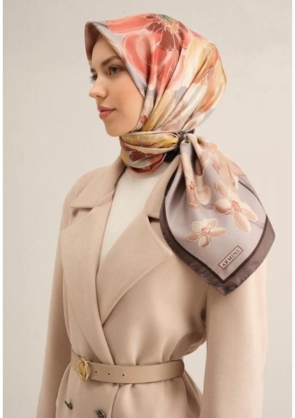 Armine Ipek Eşarp 2025 Yaz - 9318-34 Gri Füme Sura fiyatları