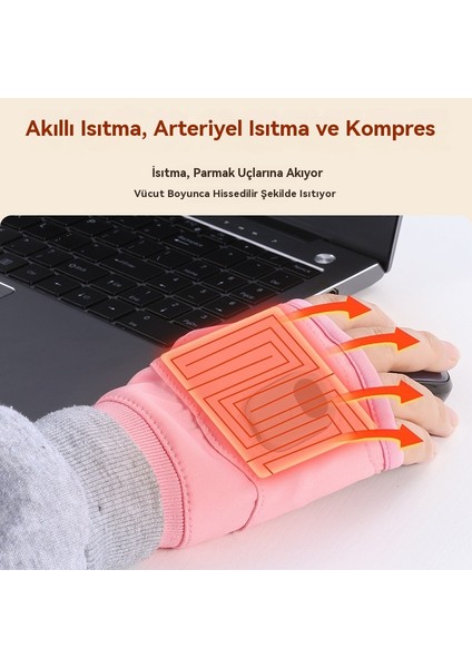 Sonbahar ve Kış Popüler Isıtma Eldivenleri Akıllı Sabit Sıcaklık Isıtma (Yurt Dışından) fırsatları
