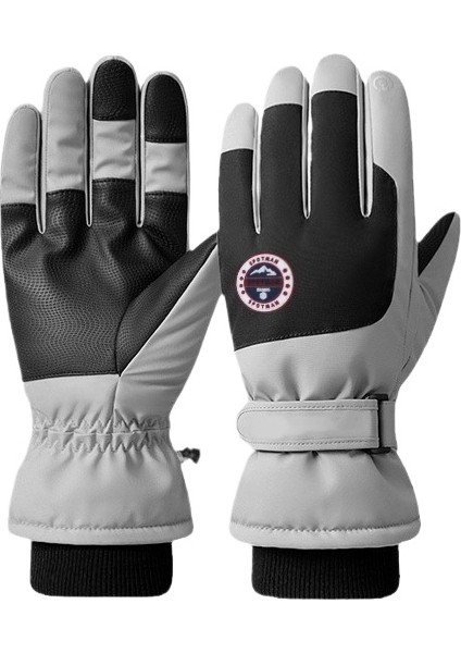 Kış Kadın ve Erkek Artı Kadife Rüzgar Geçirmez Soğuk Geçirmez Sıcak Dokunmatik Ekran Yeni (Yurt Dışından)