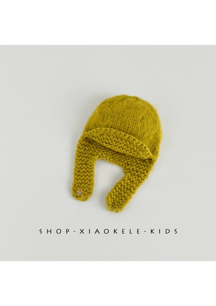 Kış Kore Kulak Koruma Şapkası Çocuk (Yurt Dışından)