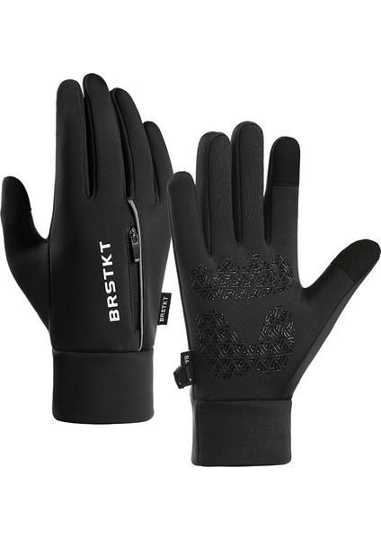 Sonbahar Kış Bisiklet Eldivenleri Açık Sıcak Eldivenler (Yurt Dışından)