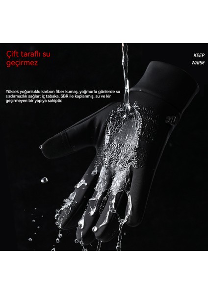 Sonbahar Kış Bisiklet Eldivenleri Açık Sıcak Eldivenler (Yurt Dışından) fırsatları