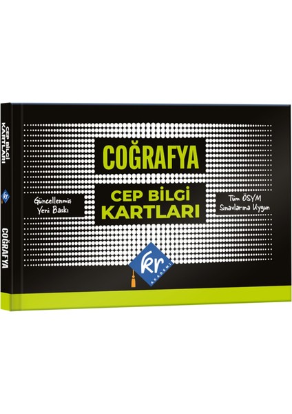Tüm Sınavlar İçin KPSS Coğrafya Cep Bilgi Kartları