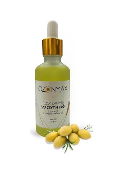 Ozonmax Ozonlanmış Saf Zeytin Yağı 50 ml Ozonlanmış Saf Zeytinyağı ile Güçlü ve Doğal Bakım! Cildinizi Nemlendirir, Dengeler ve Korur. modelleri