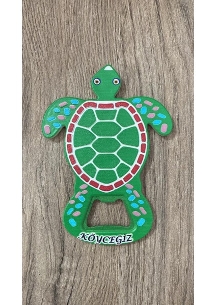 Köyceğiz Temalı Plastik Şişe Açacağı Magnet Buzdolabı Süsü Açacak (KOD:940)