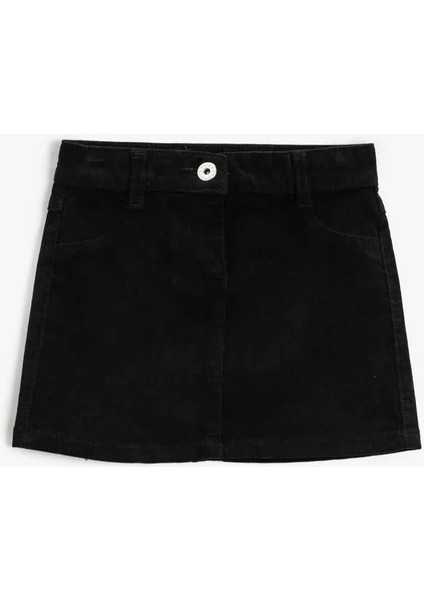 Kız Çocuk Mini Etek Fitilli Kadife fiyatları
