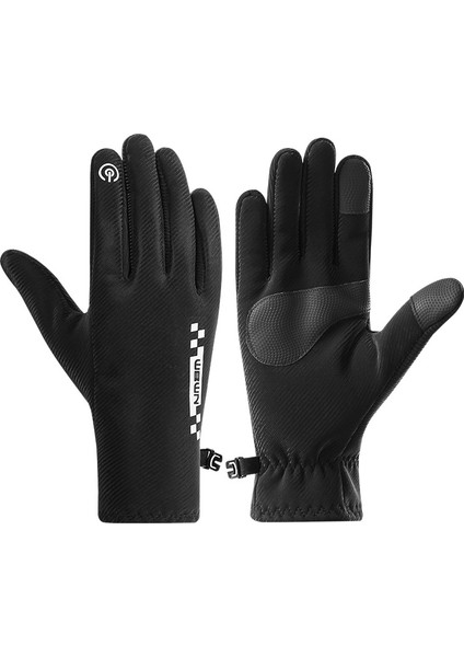 Açık Bisiklet Sürme Sıcak Plus Kadife Kadın Eldivenleri (Yurt Dışından)