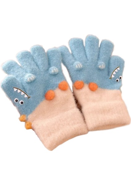 Kış Çocuk Karikatür Sıcak Eldiven (Yurt Dışından)