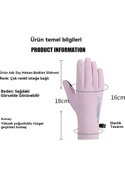 Açık Bisiklet Sürme Sıcak Plus Kadife Kadın Eldivenleri (Yurt Dışından) fiyatları