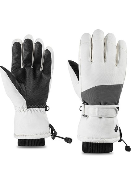 Su Geçirmez, Soğuktan Koruyan, Termal, Kalınlaştırılmış, Aşınmaya Dayanıklı Parmaklı Eldiven (Yurt Dışından)