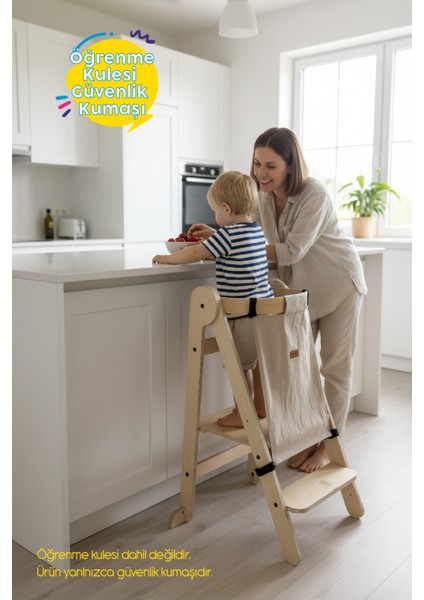 Öğrenme Kulesi Güvenlik Kumaşı