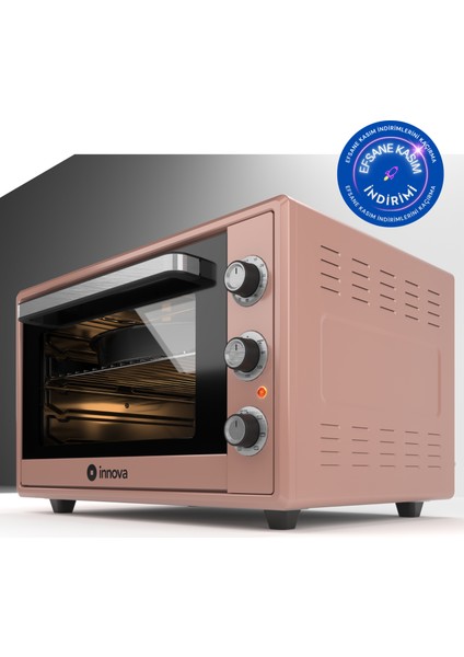 Midi Fırın 60 Litre Yoğurt Fonksiyonlu Çift Camlı