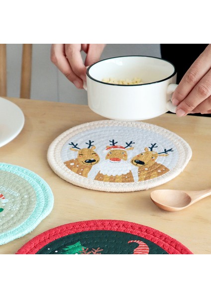 Noel Isı Yalıtım Mat Yuvarlak Tabak Mat Baskılı Bardak Altlığı (Yurt Dışından) fiyatları