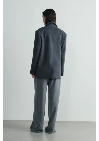 Füme Gina Kaşe Blazer Ceket modelleri