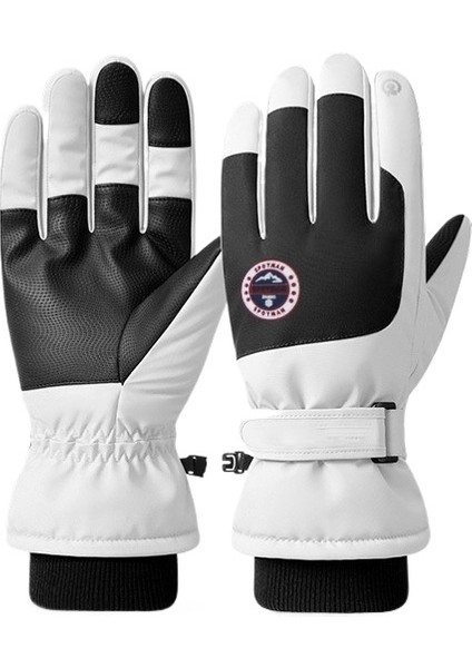 Kış Kadın ve Erkek Artı Kadife Rüzgar Geçirmez Soğuk Geçirmez Sıcak Dokunmatik Ekran Yeni (Yurt Dışından)