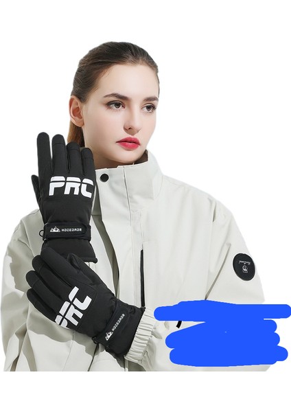 Kış Kayak Termal Eldiven Rüzgar Geçirmez Eldiven (Yurt Dışından)