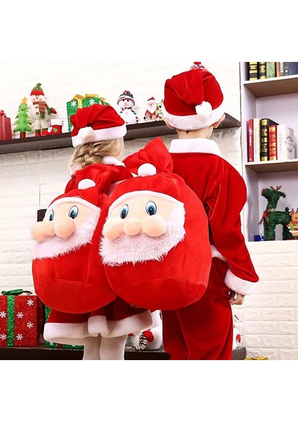 Çocuk Noel Sırt Çantası Noel Süsleri Sırt Çantası Çantası (Yurt Dışından) modelleri