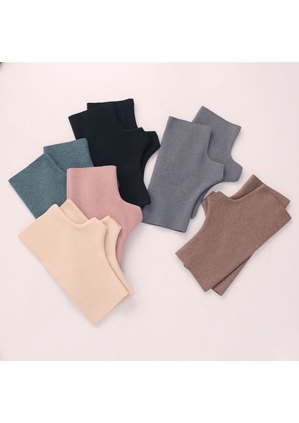 Bayan Kış Kendinden Isıtıcı Çift Taraflı Alman Kadife Yarım Parmaklı Ince Artı Kadife Parmaksız Sıcak Eldivenler (Yurt Dışından) fiyatları