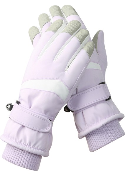 Kadın Kış Kayak Bisiklet Sıcak Eldiven (Yurt Dışından)